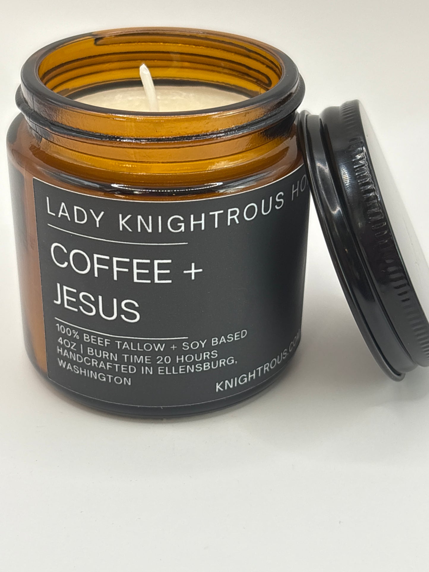 Lady Knightrous Tallow + Soy Candles