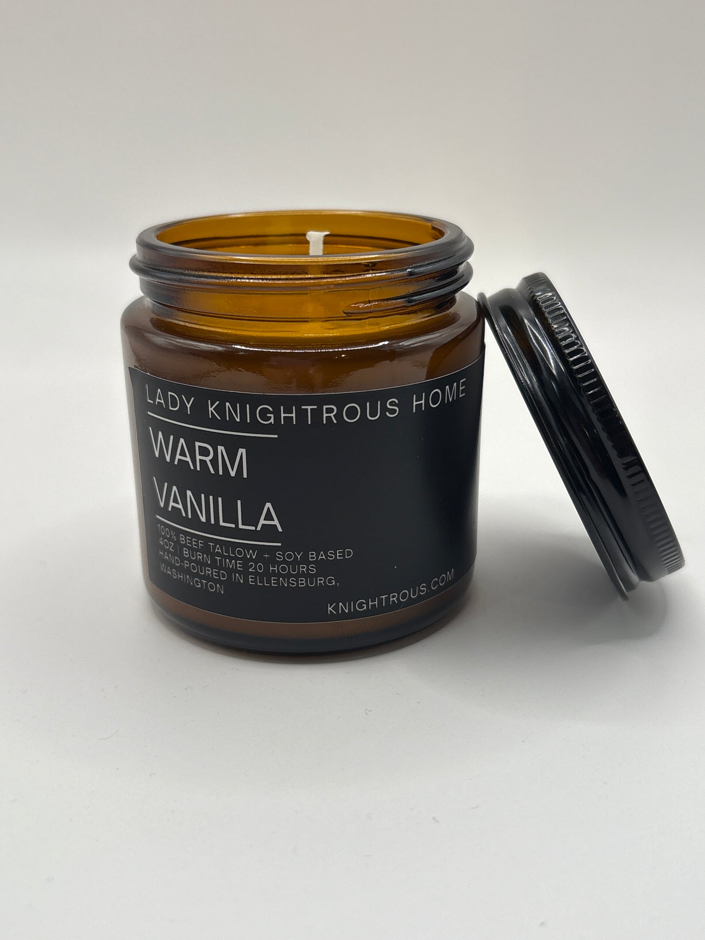 Lady Knightrous Tallow + Soy Candles