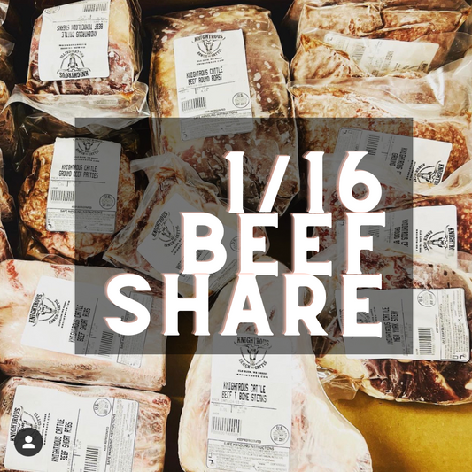 1/16 Beef Share DEPOSIT ONLY