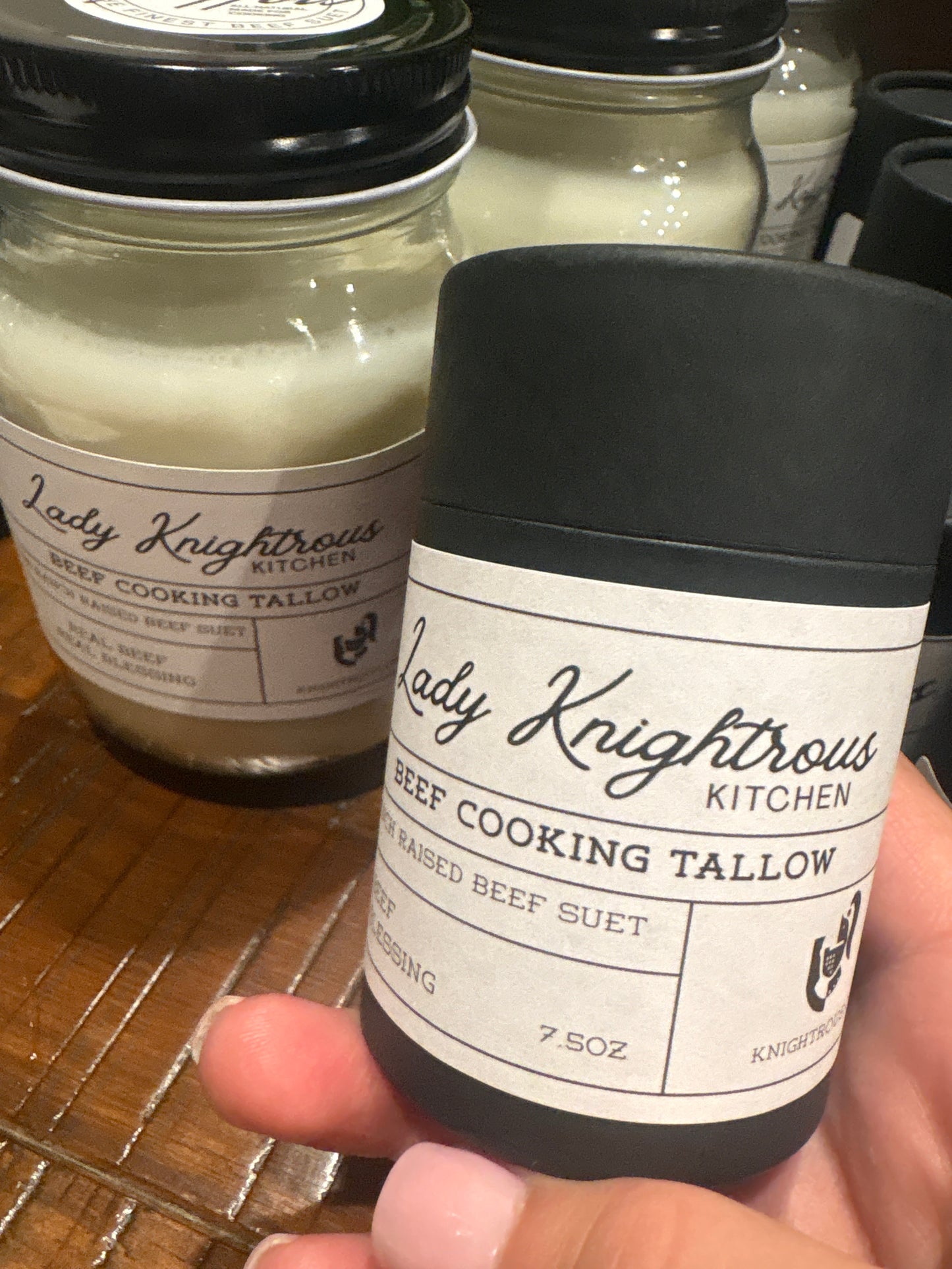 Lady Knightrous Cooking Tallow