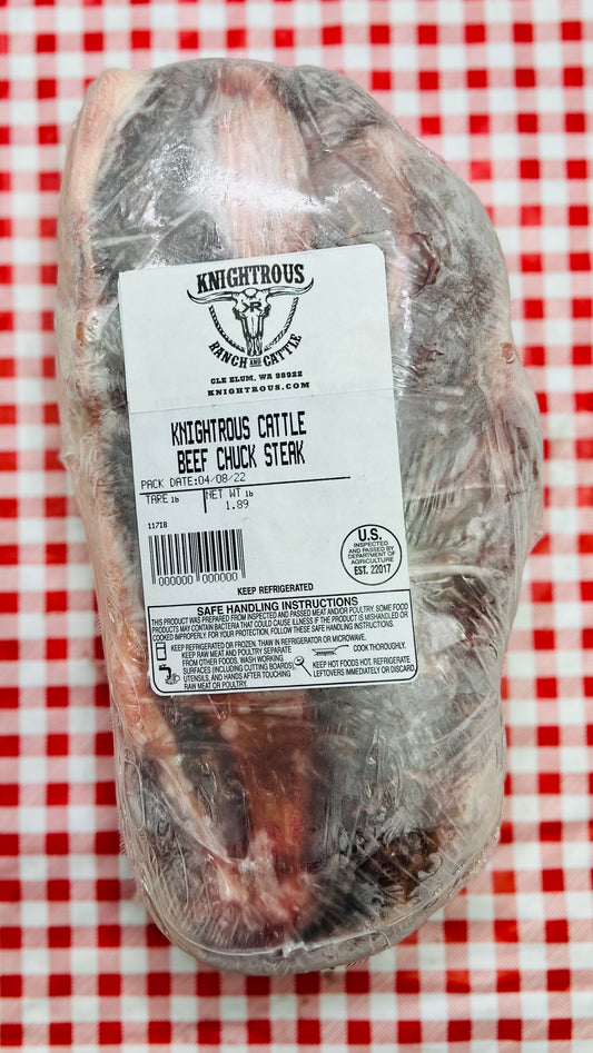STEAKS: Rancher’s (Chuck Steak)