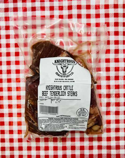 STEAKS: Filet Mignon / Beef Tenderloin