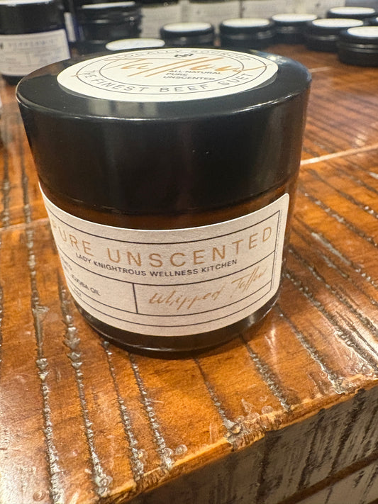 Lady Knightrous Pure Unscented Whipped Tallow