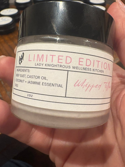 Limited Edition Lady Knightrous Whipped Tallow: Cotton Candy Scent