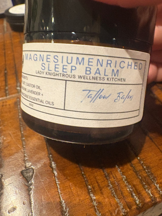 Lady Knightrous Premium Magnesium Infused Sleep Whipped Tallow