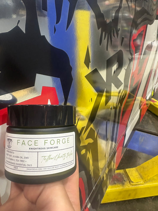 FACE FORGE Knightrous Skincare Tallow: Teen Clarity Balm