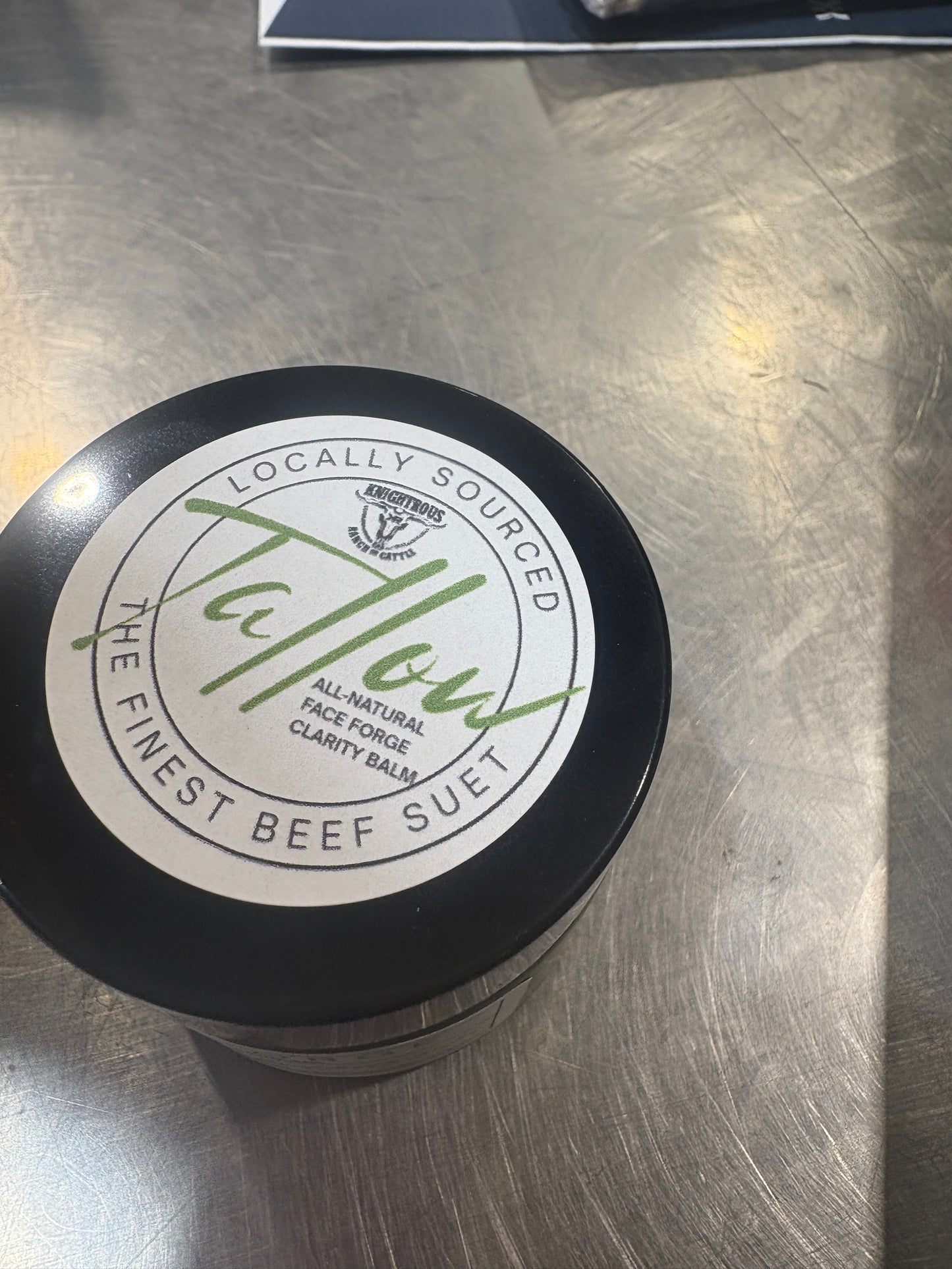 FACE FORGE Knightrous Skincare Tallow: Teen Clarity Balm