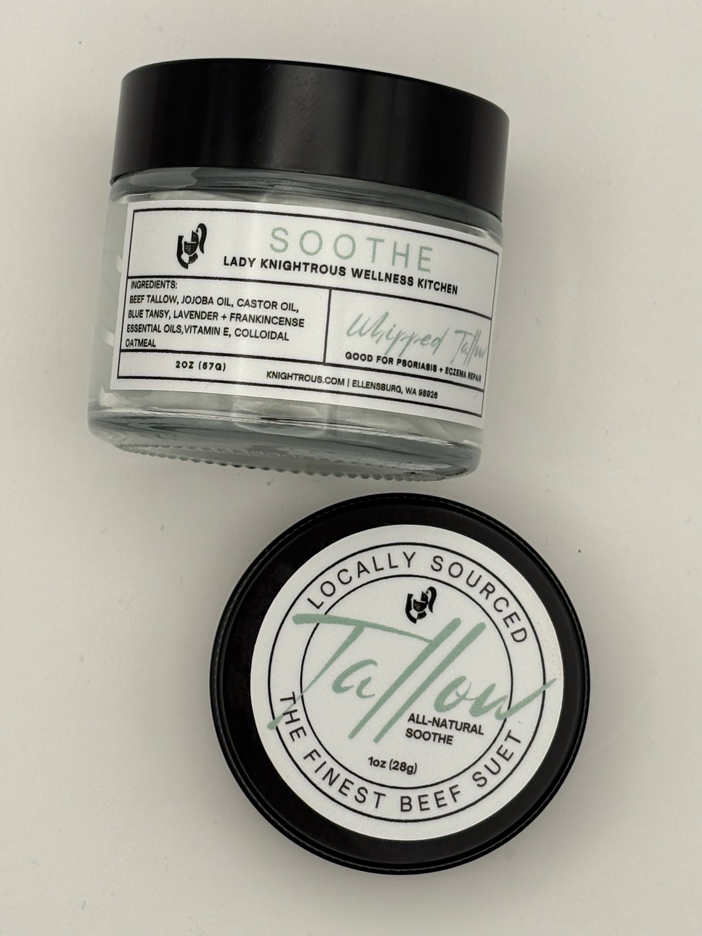 SOOTHE Lady Knightrous Premium Whipped Tallow for Dry, Itchy & Sensitive Skin